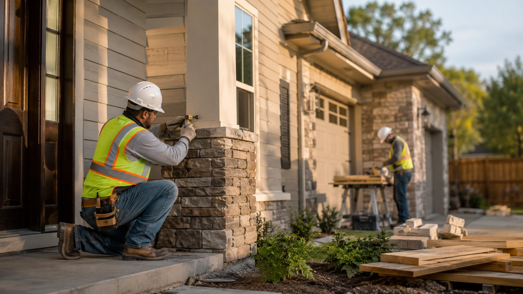 Basic residential construction repairs and exterior property improvements